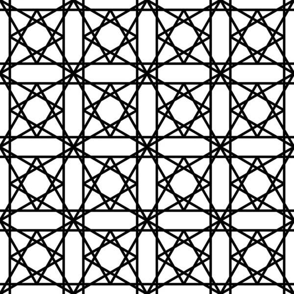 Абстрактный геометрический бесшовный шаблон — стоковый вектор