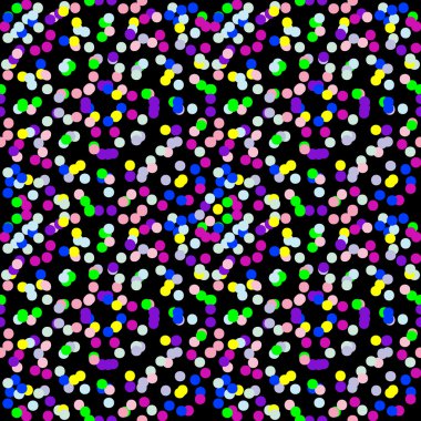 çok renkli polka seamless modeli