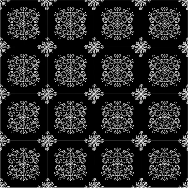 Decoratieve tegels naadloze patroon — Stockvector