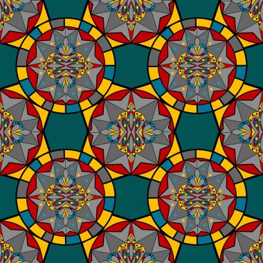 kaleydoskop seamless modeli