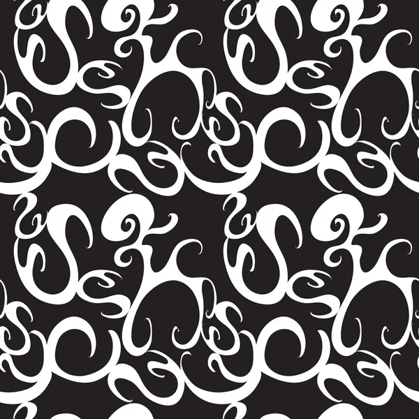 Abstract Doodles Seamless Pattern — Stock Vector