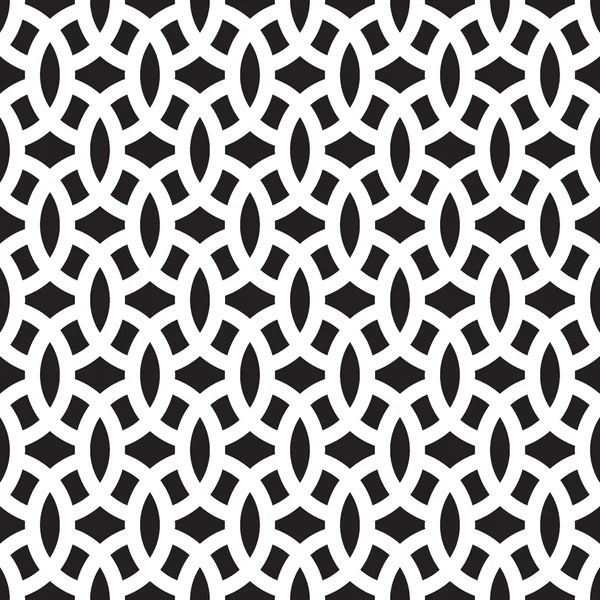 Motif monochrome abstrait sans couture — Image vectorielle