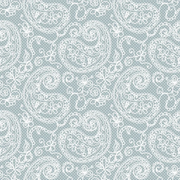 Paisley naadloze vector kantpatroon — Stockvector