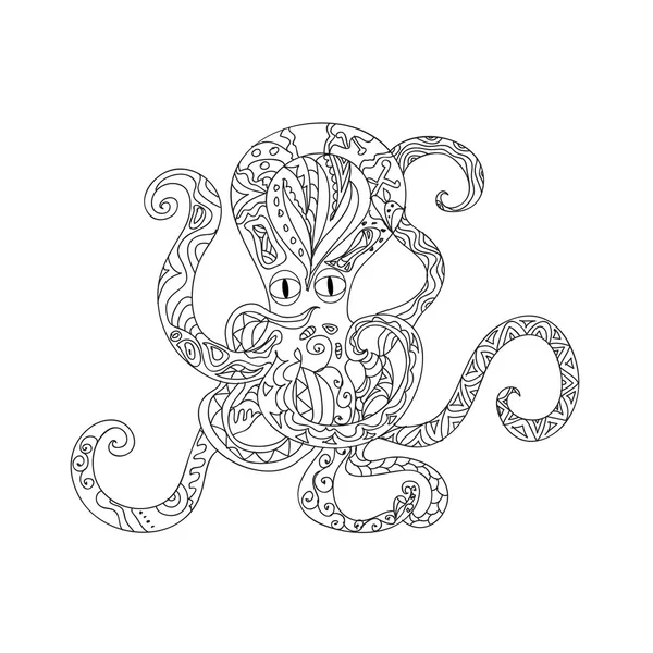 Octopus Tattoo — Stockfoto