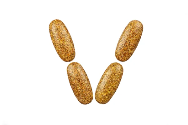 Turuncu vitamini ilacı — Stok fotoğraf