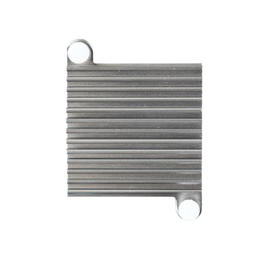 Beyaz arka plan üzerinde izole çipset soğutucu soğutucu