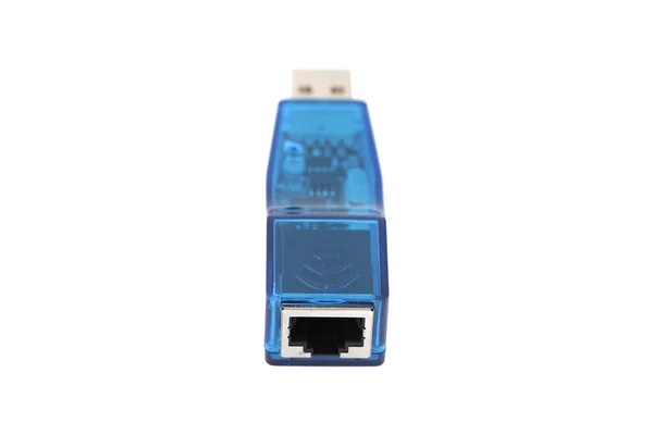 USB θύρα δικτύου — Φωτογραφία Αρχείου