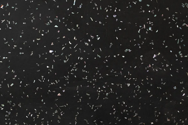 siyah masa glitter doku