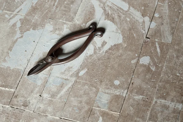 Ржавые ножницы (stilllife ) — стоковое фото