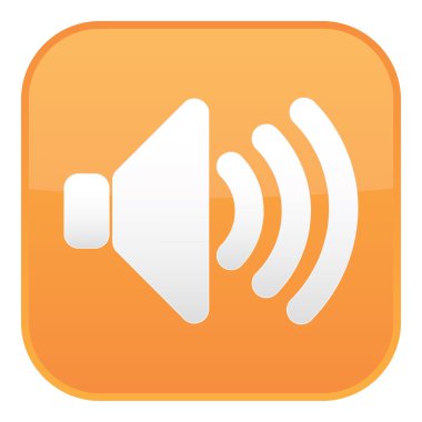 Turuncu ses simgesini