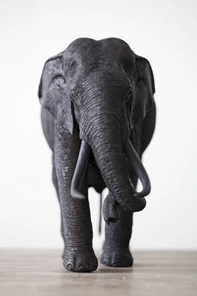 Ahşap fil — Stok fotoğraf