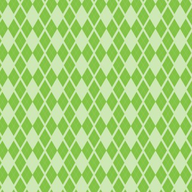 yeşil elmas şeklindeki (kesintisiz)