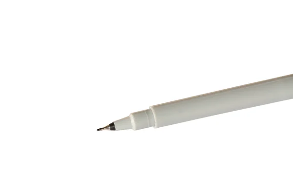 白い背景で隔離の小さな頭のペン マーカー — ストック写真