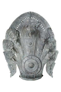 antika naga bronz uyumak özgeçmişlerine izole