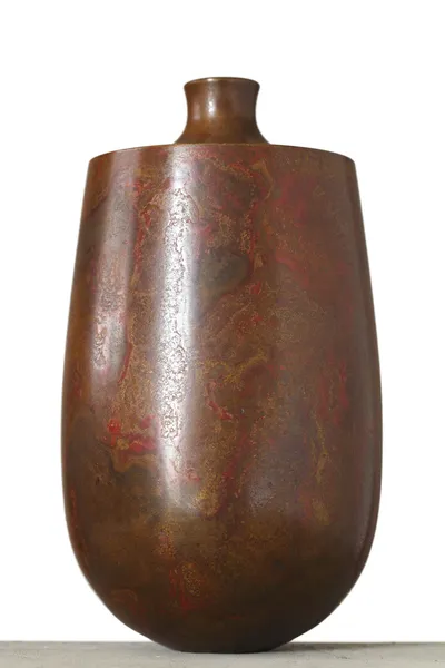 Liten antik brons vas — Stockfoto