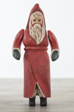 antika ahşap santa ahşap tablo