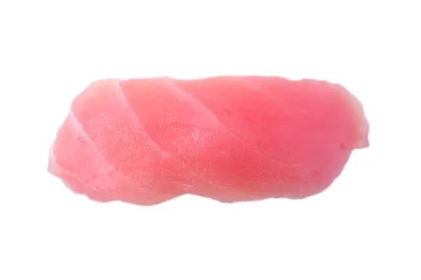 Sushi de atum isolado sobre fundo branco — Fotografia de Stock