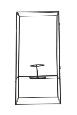 Beyaz arka plan üzerinde izole Antik Kağıt lentern