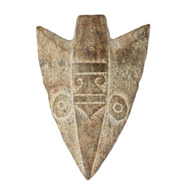 Antique arrow stone clipart