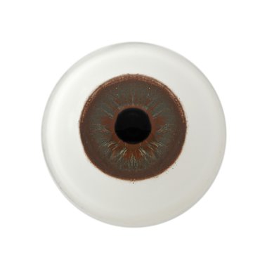 Harika gözleri beyaz zemin üzerine izole