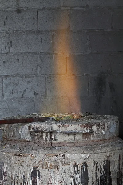 Fluxo de incêndio do forno — Fotografia de Stock