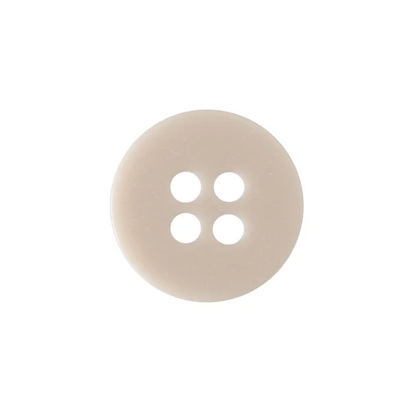 Ivory shirt button — Stock Photo, Image