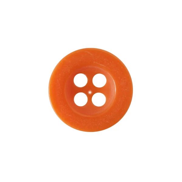 Botão camisa laranja — Fotografia de Stock