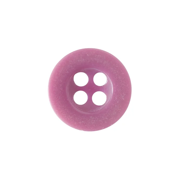 Violet shirt button — Stock Photo, Image