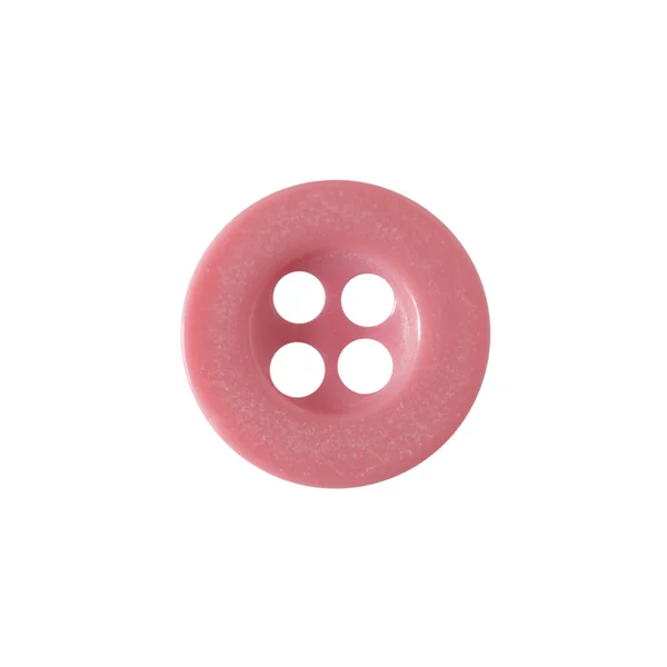 Fuchsia shirt button — Stock Photo, Image