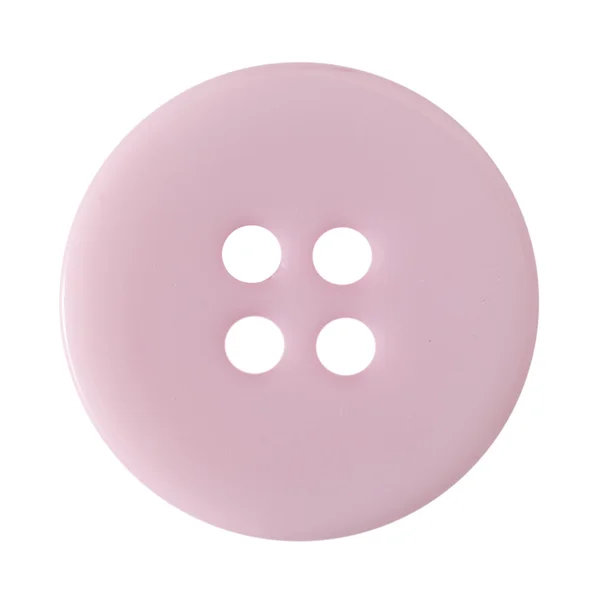 Pink shirt button — Stock Photo, Image