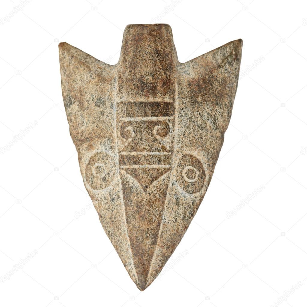 Antique arrow stone
