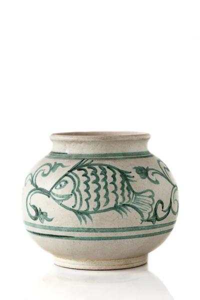 Античная керамическая чаша — стоковое фото