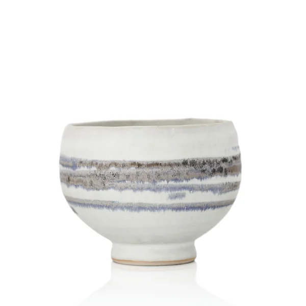 Винтажная керамическая чаша — стоковое фото