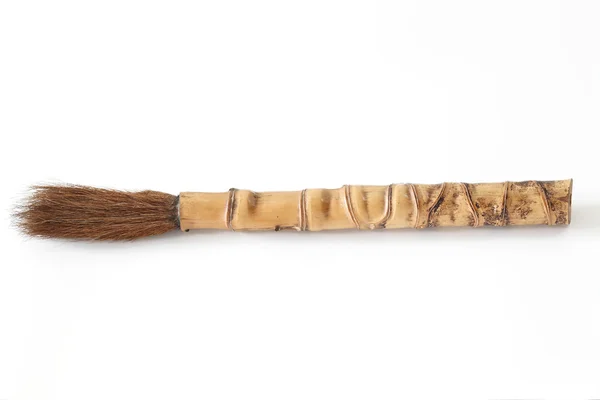 Antieke houten borstel — Stockfoto