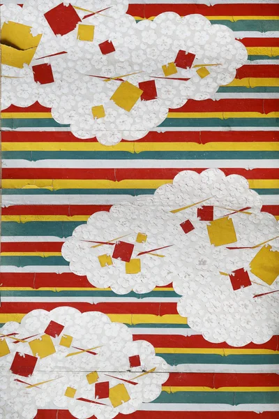 Antique japanese paper pattern — Stock Photo, Image