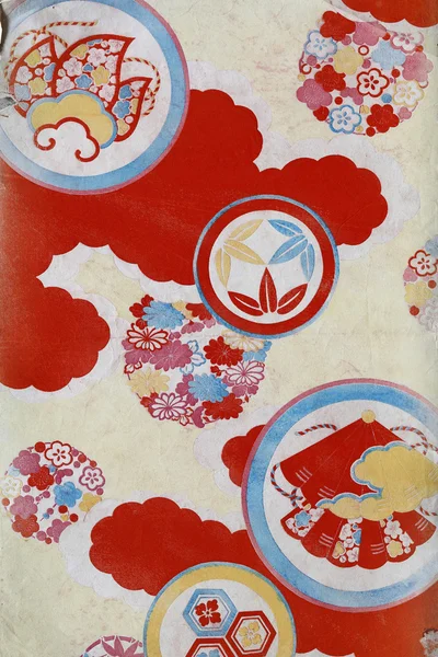 Antique japanese paper pattern — Stock Photo, Image