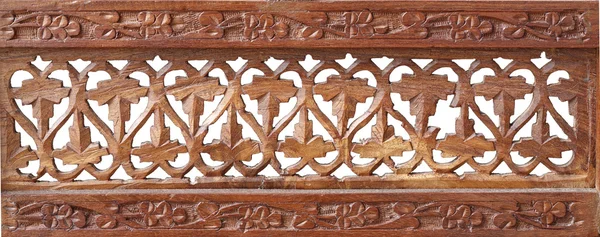 Античная деревянная тяга — стоковое фото