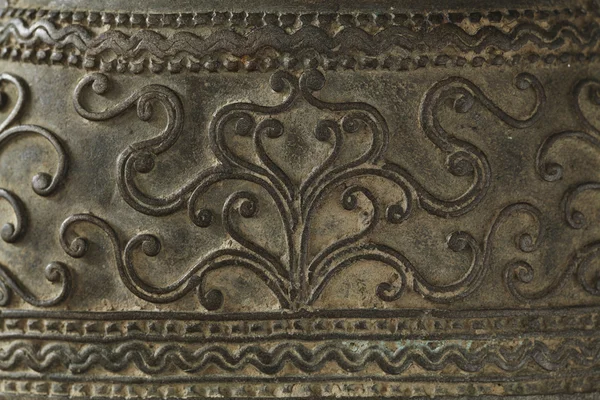 Античный бронзовый узор — стоковое фото