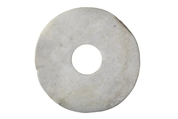 Antiker runder Stein — Stockfoto