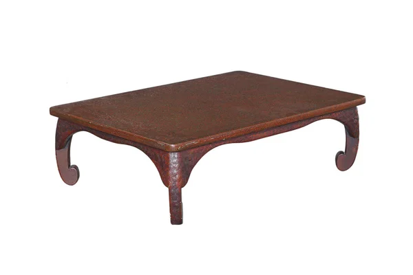 Αντίκες ξύλινο τραπέζι — Φωτογραφία Αρχείου