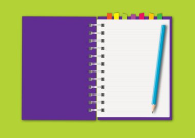 Mor defter ve kalem