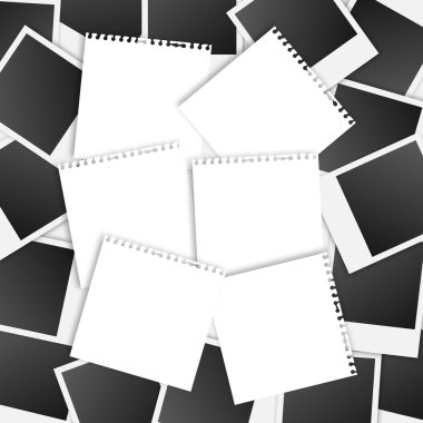 bir not kağıdına an fotoğraf