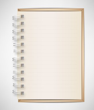 eski vintage defter
