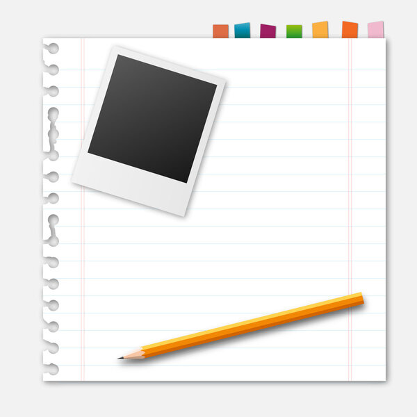 Бумага с фотографией
