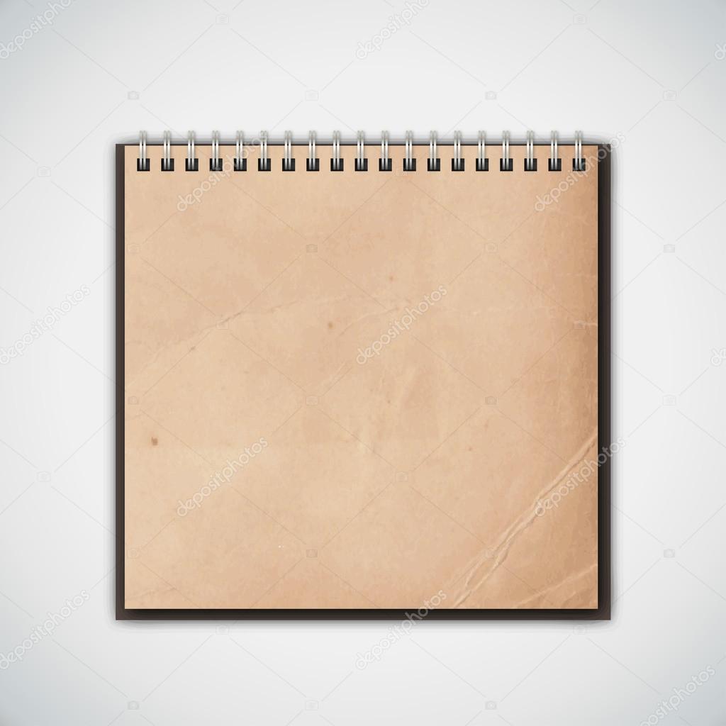 Old Grunge Notebook