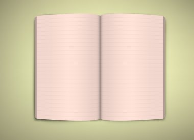 kahverengi vintage defter