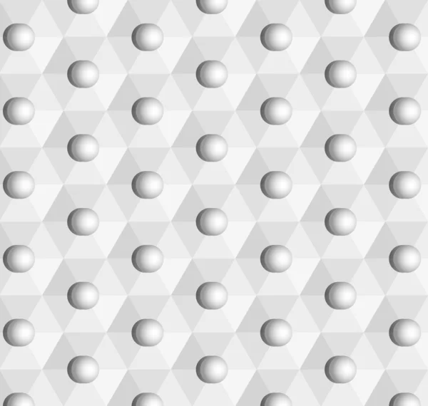 Tekstur Pola Sphere Hexagon - Stok Vektor