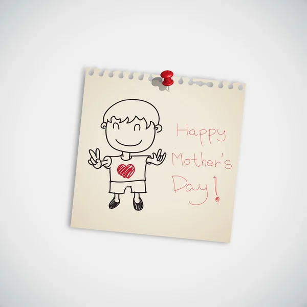 Feliz Día de la Madre — Vector de stock