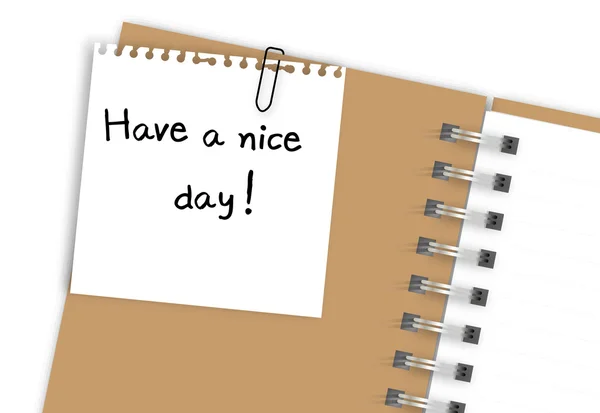 Passez une bonne journée. — Image vectorielle
