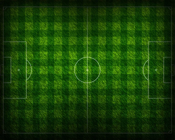 サッカーの草の背景 — ストックベクタ